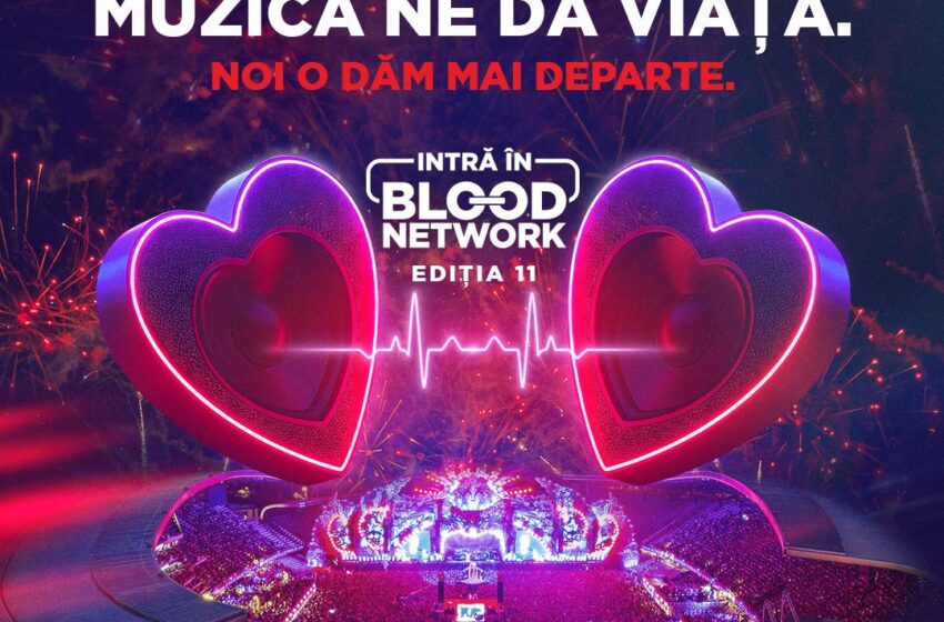 BLOOD NETWORK revine: Donează sânge și mergi gratuit la UNTOLD X!